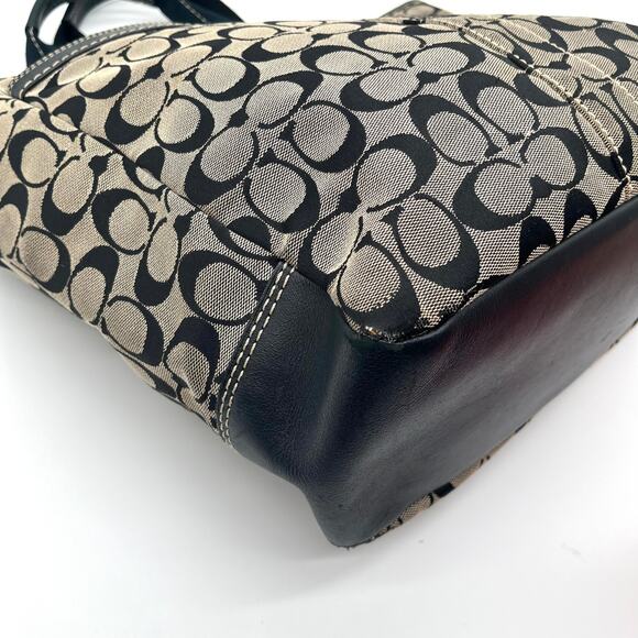 COACH VINTAGE Y2K Signature Jacquard Shoulder Bag, Large Tote - Picture 12 of 15